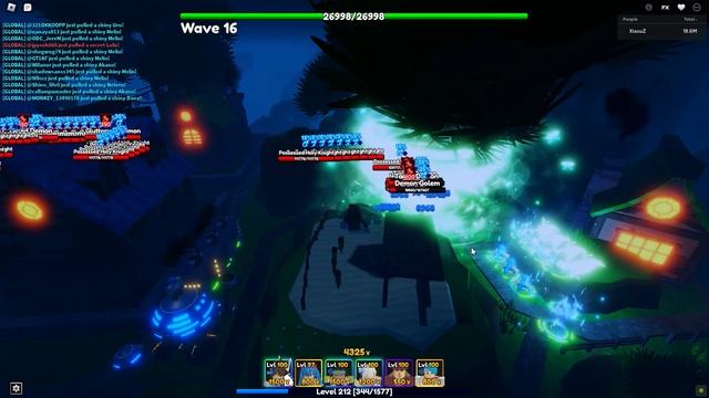 SOLO LEGEND STAGE 2 FABLED KINGDOM ( YUNO ) | ROBLOX ANIME ADVENTURES смотреть онлайн
