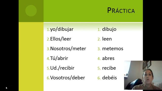 Present Tense Video Regular & Completely Irregular Conjugations смотреть онлайн