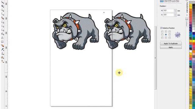 Membuat Raster manual untuk Film sablon dengan CorelDraw X4 смотреть онлайн