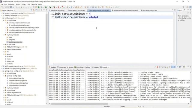 Step 30.1 Spring cloud bus implementation to refresh all microservices смотреть онлайн