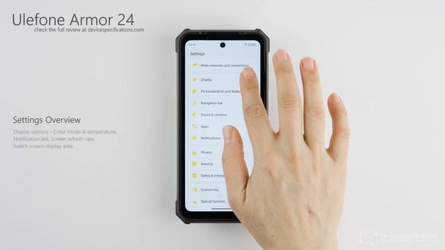 Ulefone Armor 24 - UI and Settings смотреть онлайн