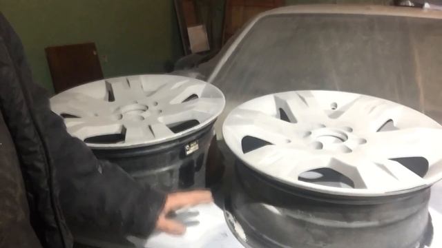 Учимся красить диски. часть 1. Грунтовка. смотреть онлайн