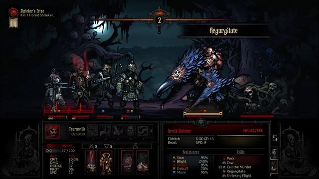 Shrieker Hunter | Darkest Dungeon смотреть онлайн