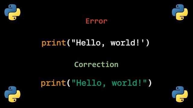 HOW TO DO HOW TO SOLVE SYNTAXERROR FOR BEGINNERS IN PYTHON ? смотреть онлайн