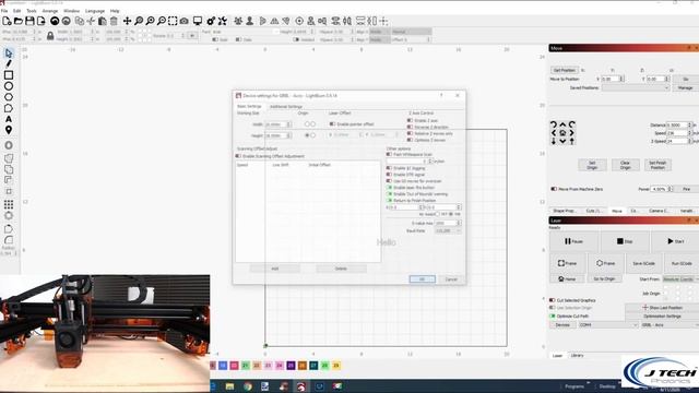 Lightburn 101 - Starting Position, Origins, and Homing смотреть онлайн