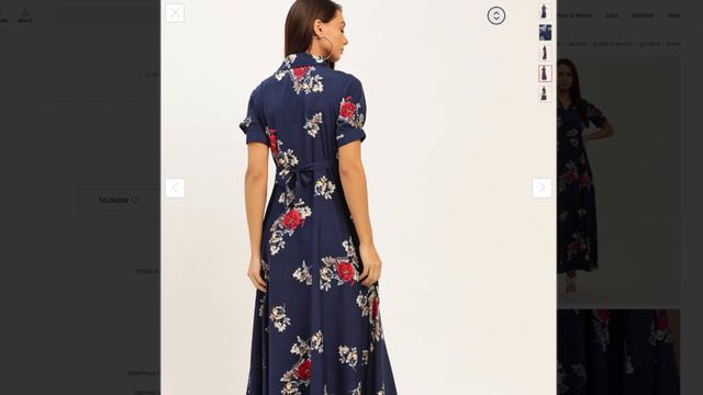 C & A Women's Midi Dresse New Designs and Stylish Printed Maxi Dress ~ Maxi Dress In C & A смотреть онлайн