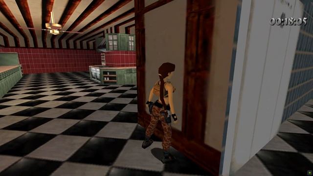 Tomb Raider (Level Editor): The Nightmare-Level 1: The Croft Mansion смотреть онлайн