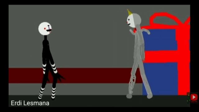 ennard vs puppet ( fnaf battle) -stick nodes смотреть онлайн