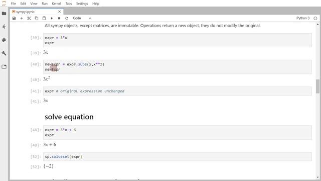 Sympy Basics смотреть онлайн