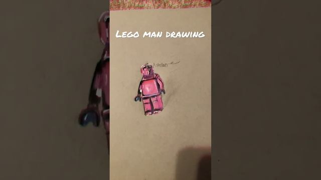 Lego man drawing смотреть онлайн