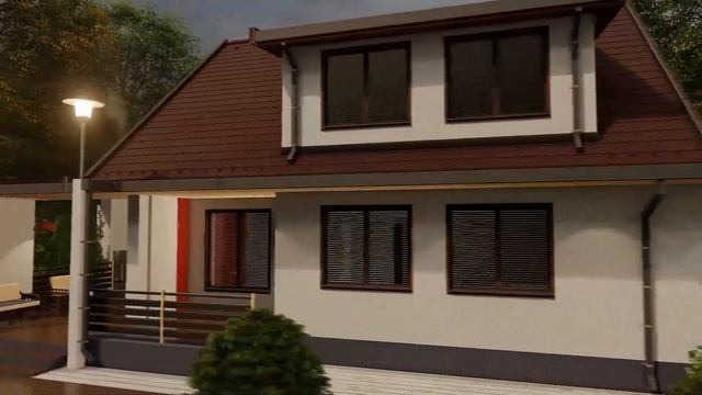 Частный загородный дом с бассейном, дизайн-проект смотреть онлайн