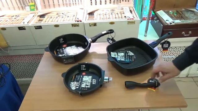 Сковороды с антипригарным покрытием AMT www mvbgroup spb ru смотреть онлайн