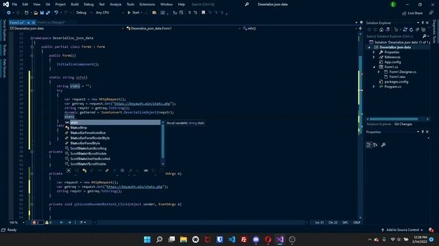 How to deserialize json data in csharp (EASY) смотреть онлайн