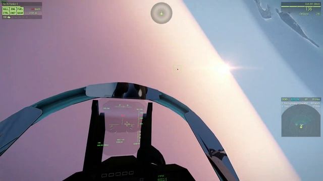 SU-35 intercepts F-35A and engages in a dogfight | Arma 3 | смотреть онлайн