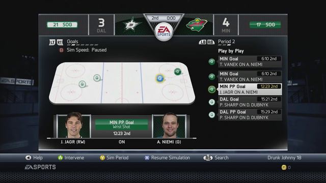 Round 3 - NHL Legacy - GM Mode Commentary - Minnesota ep. 7 смотреть онлайн