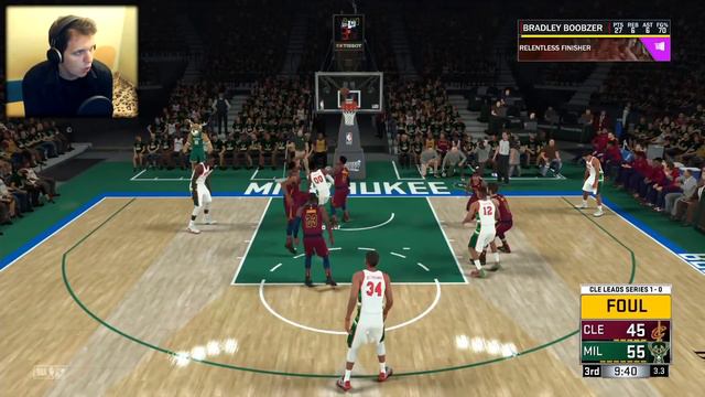 НАБРАЛ 60+ ОЧКОВ ПРОТИВ КЛИВЛЕНДА! ● NBA 2K18 ● КАРЬЕРА ИГРОКА #48 смотреть онлайн