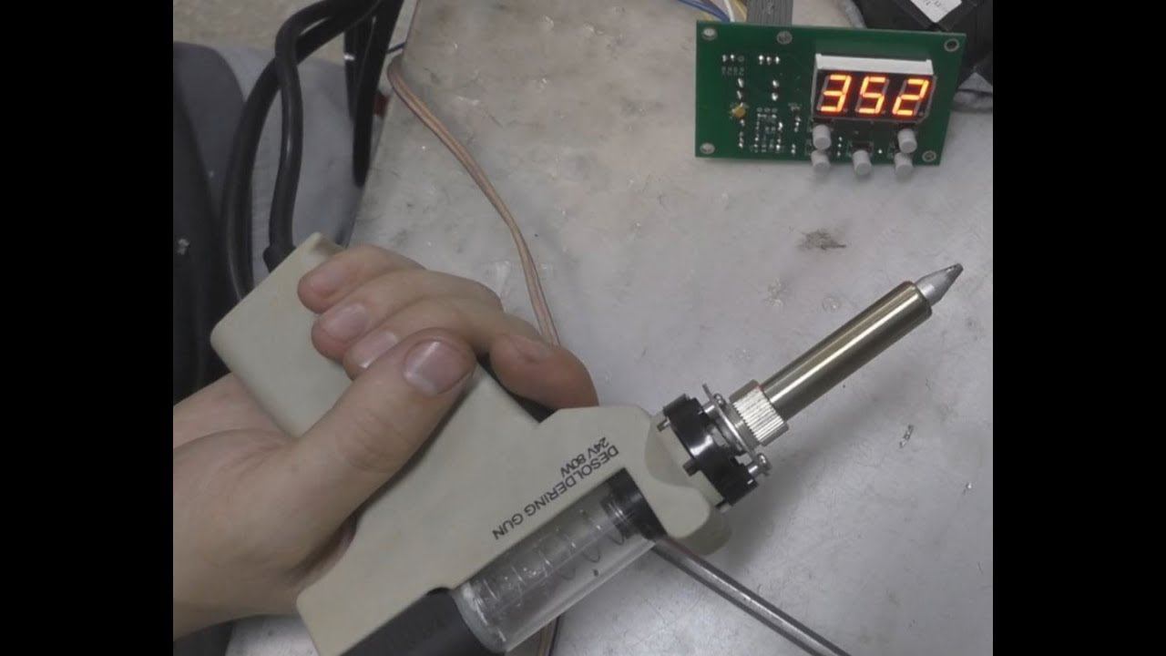 "демонтажная" паяльная станция своими руками (часть 3) тест работы перед сборкой смотреть онлайн