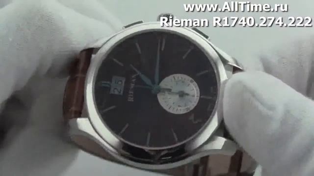 Мужские наручные швейцарские часы Rieman R1740.274.222 смотреть онлайн