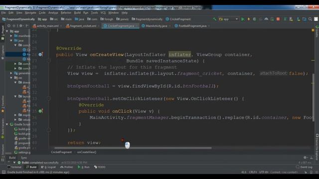Android Studio | Fragment Back Navigation | Add BackStack To Fragment смотреть онлайн