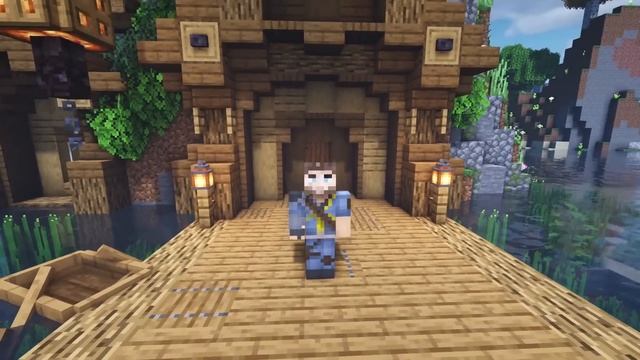 Let's Build an Awesome Minecraft Medieval Mountain Base [World Download] смотреть онлайн