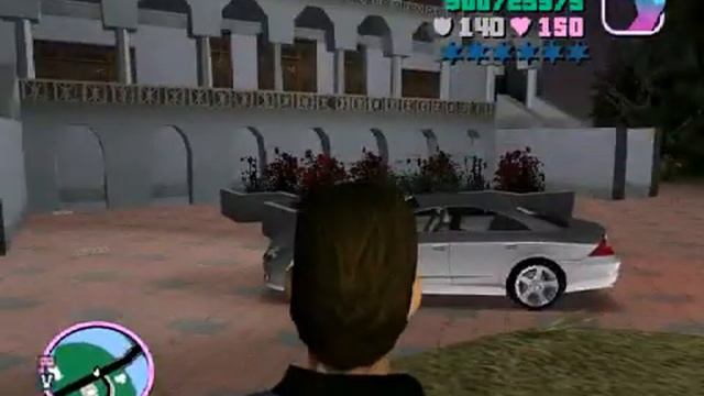 Grand Theft Auto VC: Mercedes Car Replacement смотреть онлайн