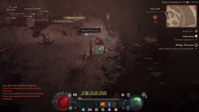 Diablo4 Druid chasing Tempest Roar смотреть онлайн