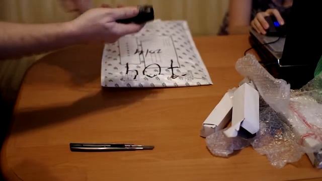 Распаковка посылки из Китая: фонарики. стенд, термометр смотреть онлайн