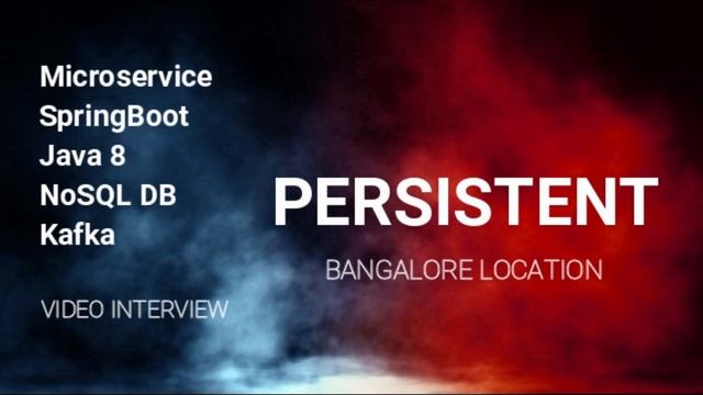 SELECTED | PERSISTENT | Java microservice springboot real time interview | Teams interview | ROUND смотреть онлайн