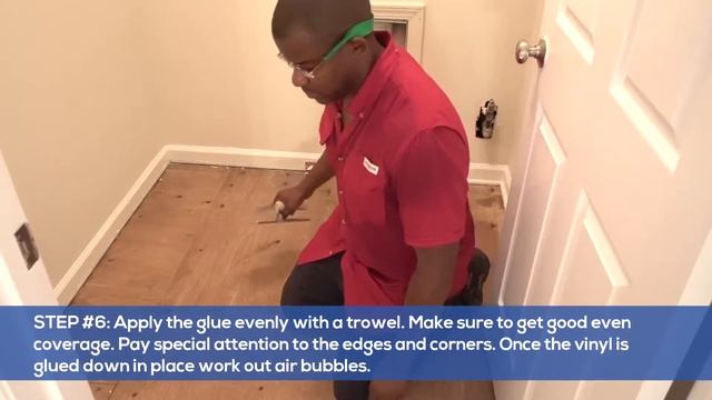 How To Install Vinyl Sheet Flooring - In A Laundry Room