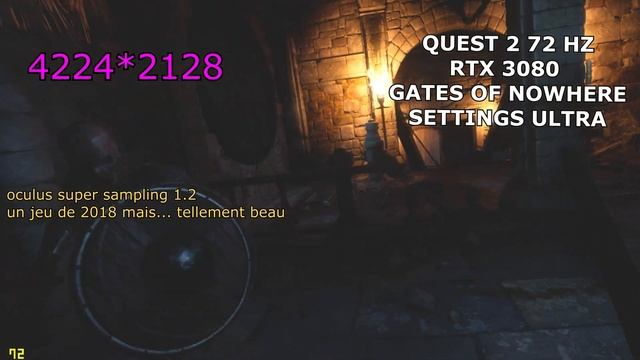 Gates of nowhere - vr- quest - 72 hz - supersampling oculus 1.2 - benchmark -4k смотреть онлайн
