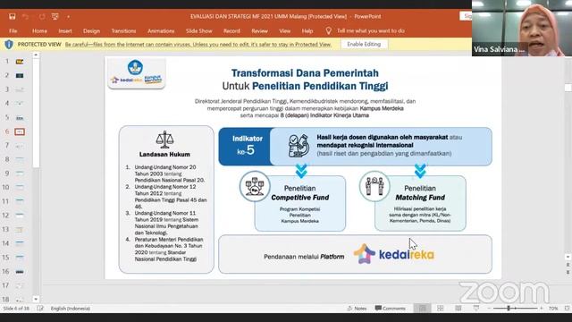 Strategi Mendapatkan Pendanaan Penelitian Eksternal Dari DIKTI смотреть онлайн