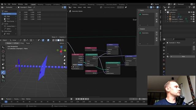 Geometry Proximity // Блендер // Geometry Nodes смотреть онлайн