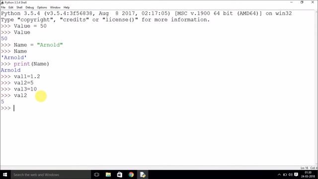 Python Programming Tutorial 3 - Variables and multiple assignments смотреть онлайн