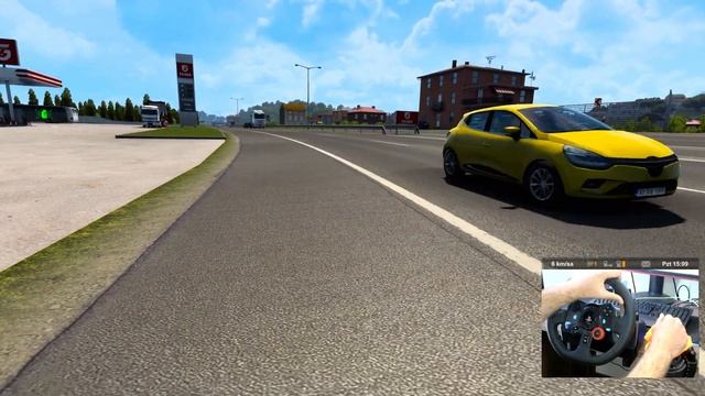 TOROSLA KIRKLARELİ YE GİTTİM - ETS 2 MOD 1.48 - Logitech G29 смотреть онлайн