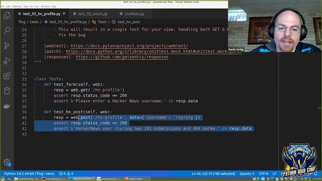 "Testing Best Practices (Tutorial)" by: Randy Syring смотреть онлайн