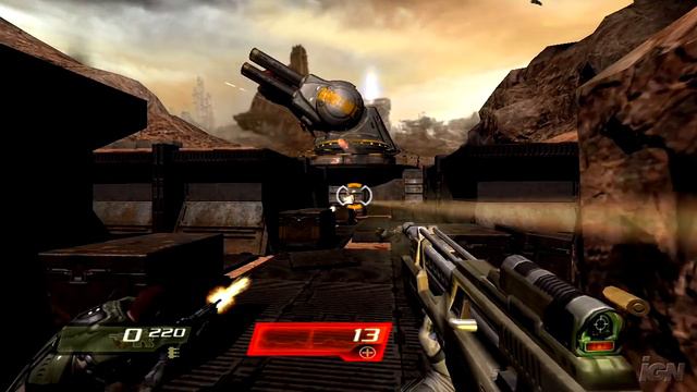 Quake 4 Xbox 360 Gameplay - Outside (HD) смотреть онлайн