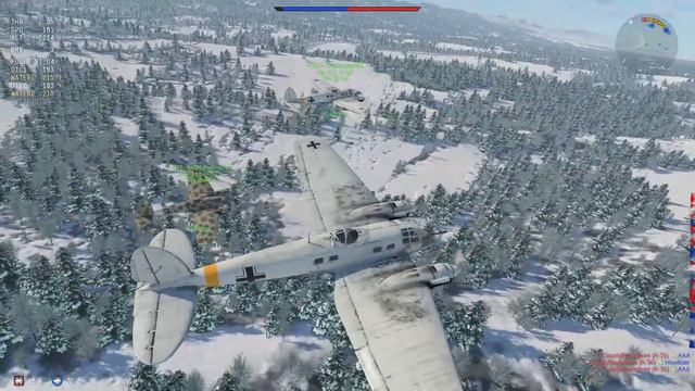 War Thunder - HE 111 H 16 - They let us fly bombers again! смотреть онлайн