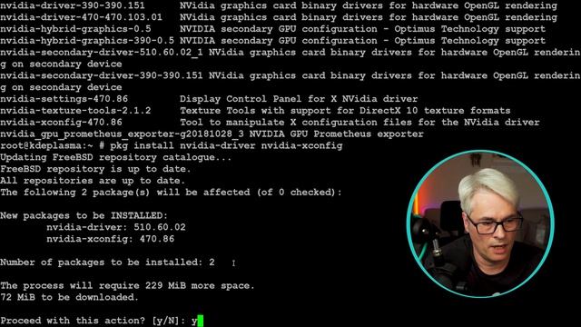 What do you do after installing FreeBSD? I install KDE5 Plasma! смотреть онлайн