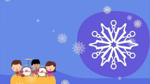 Snowflakes Snowflakes Lyric Video -The Kiboomers Preschool Songs & Nursery Rhymes for Winter