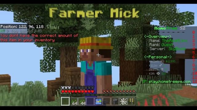 JOIN THIS NEW BEST SKYBLOCK SERVER FOR MINECRAFT PE/BEDROCK смотреть онлайн