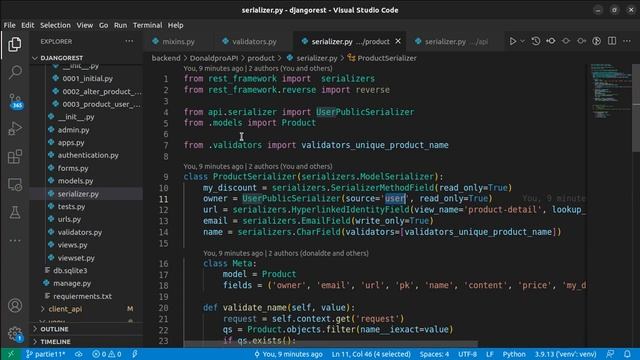 Python Django REST Sérialisation des Clés Etrangères partie 27 смотреть онлайн