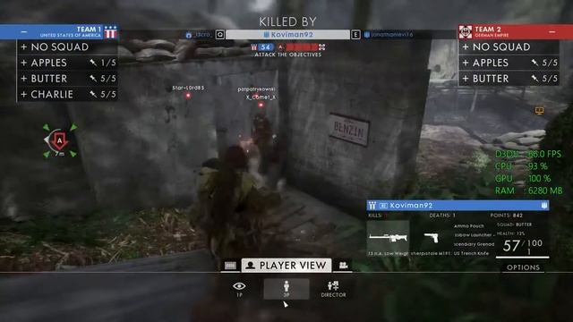 AMD Radeon RX 470 -- Intel Core i3-7100 -- Battlefield 1 Argonne Forest FPS Test смотреть онлайн