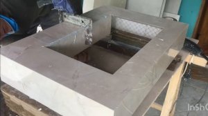 Как сделать раковину из керамогранита своими руками.