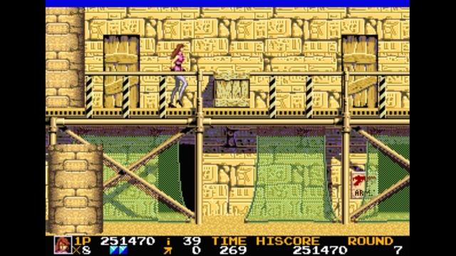 Sega Mega Drive 2 (Smd) 16-bit Rolling Thunder 2 Round 7