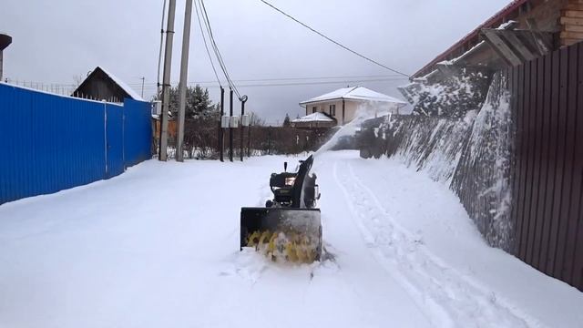 Снегоуборщик ЗВЕРЬ ! Снегоуборщик Апгрейд! Snowblower Mad ! Снегоотбрасыватель CHAMPION 1170e. смотреть онлайн