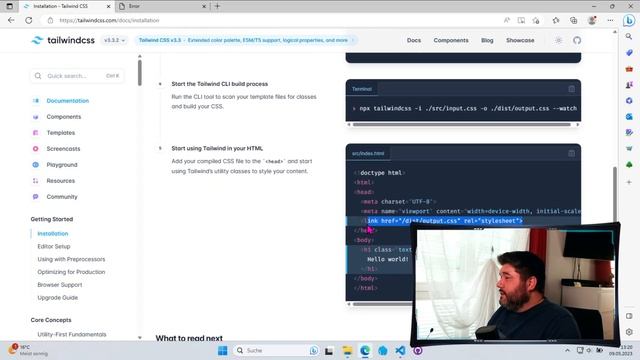 Tailwind CSS V3: Installation Mit Tailwind CLI & Play CDN