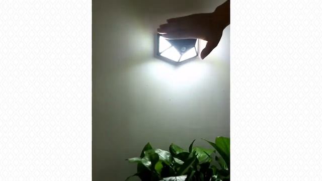 Уличный LED светильник на солнечной батарее с датчиком движения с Алиэкспресс. смотреть онлайн