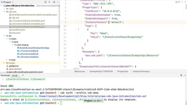Create and Deploy an AWS CDK Pattern Construct (Level 3) Using Java смотреть онлайн