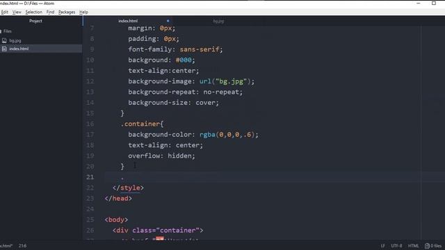 Navigation Bar With Hover Line Effect | HTML And CSS смотреть онлайн