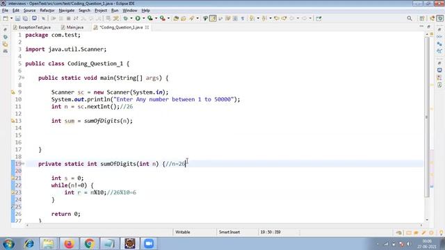 OpenText Java Coding Question | Arun Videos | Java Interview Questions смотреть онлайн